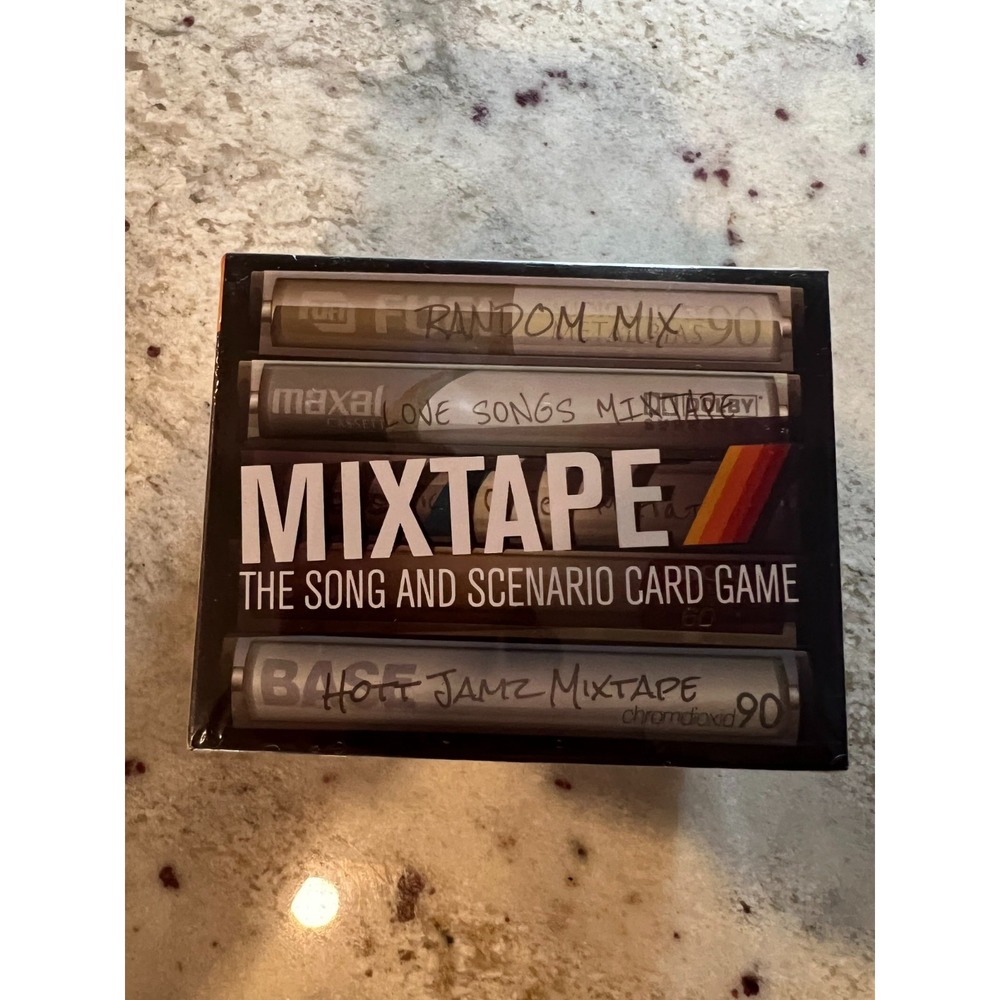 MIX TAPE The Song & Scenario Card Game Breaking Games New Factory Sealed